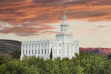 Load image into Gallery viewer, St George Red Sky Gallery Wrap
