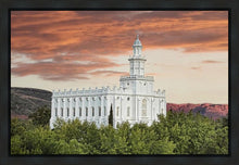 Load image into Gallery viewer, St George Red Sky Gallery Wrap
