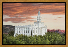 Load image into Gallery viewer, St George Red Sky Gallery Wrap
