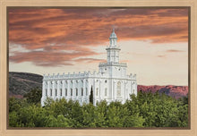 Load image into Gallery viewer, St George Red Sky Gallery Wrap
