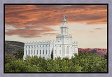 Load image into Gallery viewer, St George Red Sky Gallery Wrap
