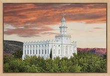 Load image into Gallery viewer, St George Red Sky Gallery Wrap
