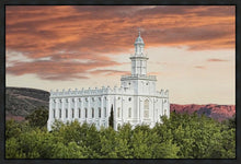 Load image into Gallery viewer, St George Red Sky Gallery Wrap
