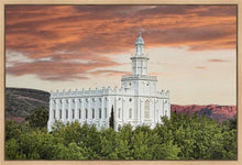 Load image into Gallery viewer, St George Red Sky Gallery Wrap
