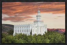 Load image into Gallery viewer, St George Red Sky Gallery Wrap
