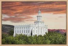 Load image into Gallery viewer, St George Red Sky Gallery Wrap
