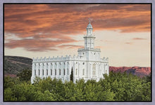Load image into Gallery viewer, St George Red Sky Gallery Wrap
