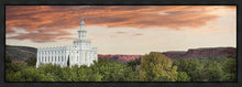Load image into Gallery viewer, St George Red Sky Gallery Wrap
