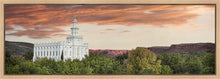 Load image into Gallery viewer, St George Red Sky Gallery Wrap
