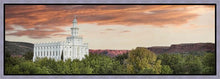 Load image into Gallery viewer, St George Red Sky Gallery Wrap
