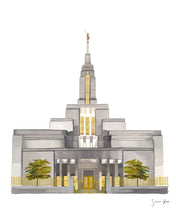 Load image into Gallery viewer, Sacred Spaces Draper Utah Temple Gallery Wrap
