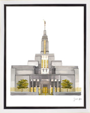 Load image into Gallery viewer, Sacred Spaces Draper Utah Temple Gallery Wrap
