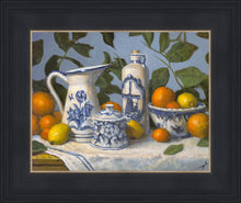 Load image into Gallery viewer, Delft and Citrus Still Life
