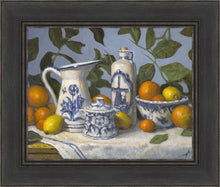 Load image into Gallery viewer, Delft and Citrus Still Life
