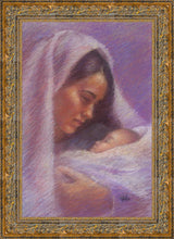 Load image into Gallery viewer, Mary &amp; Jesus Pastel
