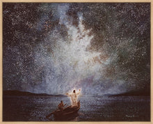 Load image into Gallery viewer, Calm and Stars Large Wall Art
