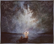 Load image into Gallery viewer, Calm and Stars Large Wall Art

