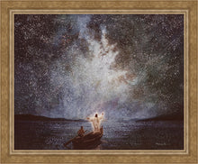 Load image into Gallery viewer, Calm and Stars Large Wall Art
