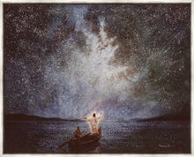 Load image into Gallery viewer, Calm and Stars Large Wall Art
