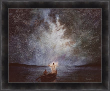 Load image into Gallery viewer, Calm and Stars Large Wall Art
