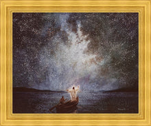 Load image into Gallery viewer, Calm and Stars Large Wall Art
