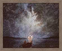 Load image into Gallery viewer, Calm and Stars Large Wall Art
