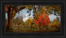 Load image into Gallery viewer, Nauvoo Farm With Red Leaves

