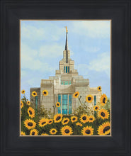 Load image into Gallery viewer, Kyiv Temple with Sunflowers
