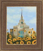 Load image into Gallery viewer, Kyiv Temple with Sunflowers
