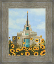 Load image into Gallery viewer, Kyiv Temple with Sunflowers
