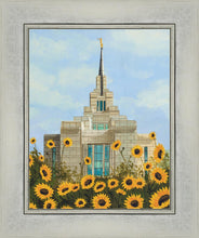 Load image into Gallery viewer, Kyiv Temple with Sunflowers
