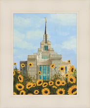 Load image into Gallery viewer, Kyiv Temple with Sunflowers
