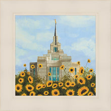 Load image into Gallery viewer, Kyiv Temple with Sunflowers
