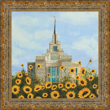 Load image into Gallery viewer, Kyiv Temple with Sunflowers
