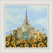 Load image into Gallery viewer, Kyiv Temple with Sunflowers
