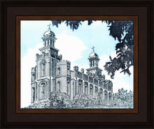 Load image into Gallery viewer, Logan Utah Temple - Blue Sky
