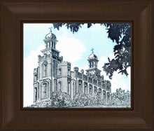 Load image into Gallery viewer, Logan Utah Temple - Blue Sky
