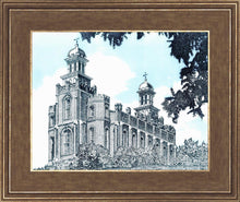 Load image into Gallery viewer, Logan Utah Temple - Blue Sky
