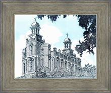 Load image into Gallery viewer, Logan Utah Temple - Blue Sky
