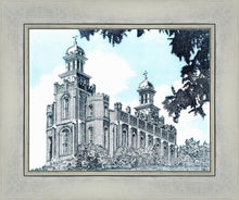 Load image into Gallery viewer, Logan Utah Temple - Blue Sky
