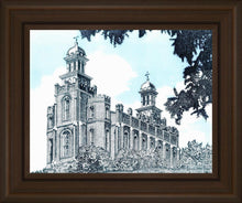 Load image into Gallery viewer, Logan Utah Temple - Blue Sky
