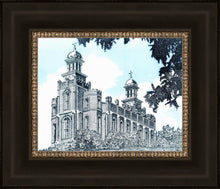 Load image into Gallery viewer, Logan Utah Temple - Blue Sky
