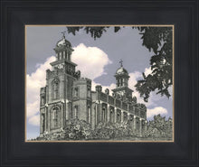Load image into Gallery viewer, Logan Utah Temple - Grey Sky
