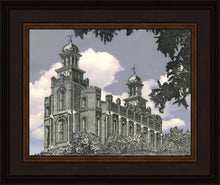Load image into Gallery viewer, Logan Utah Temple - Grey Sky
