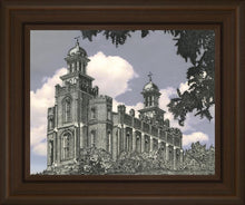 Load image into Gallery viewer, Logan Utah Temple - Grey Sky
