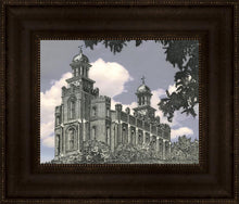 Load image into Gallery viewer, Logan Utah Temple - Grey Sky
