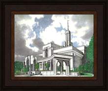 Load image into Gallery viewer, Mt. Timpanogos Temple - Entry View
