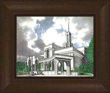 Load image into Gallery viewer, Mt. Timpanogos Temple - Entry View
