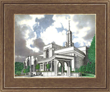 Load image into Gallery viewer, Mt. Timpanogos Temple - Entry View
