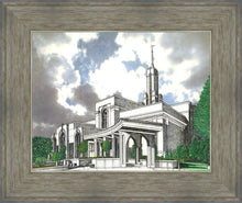 Load image into Gallery viewer, Mt. Timpanogos Temple - Entry View
